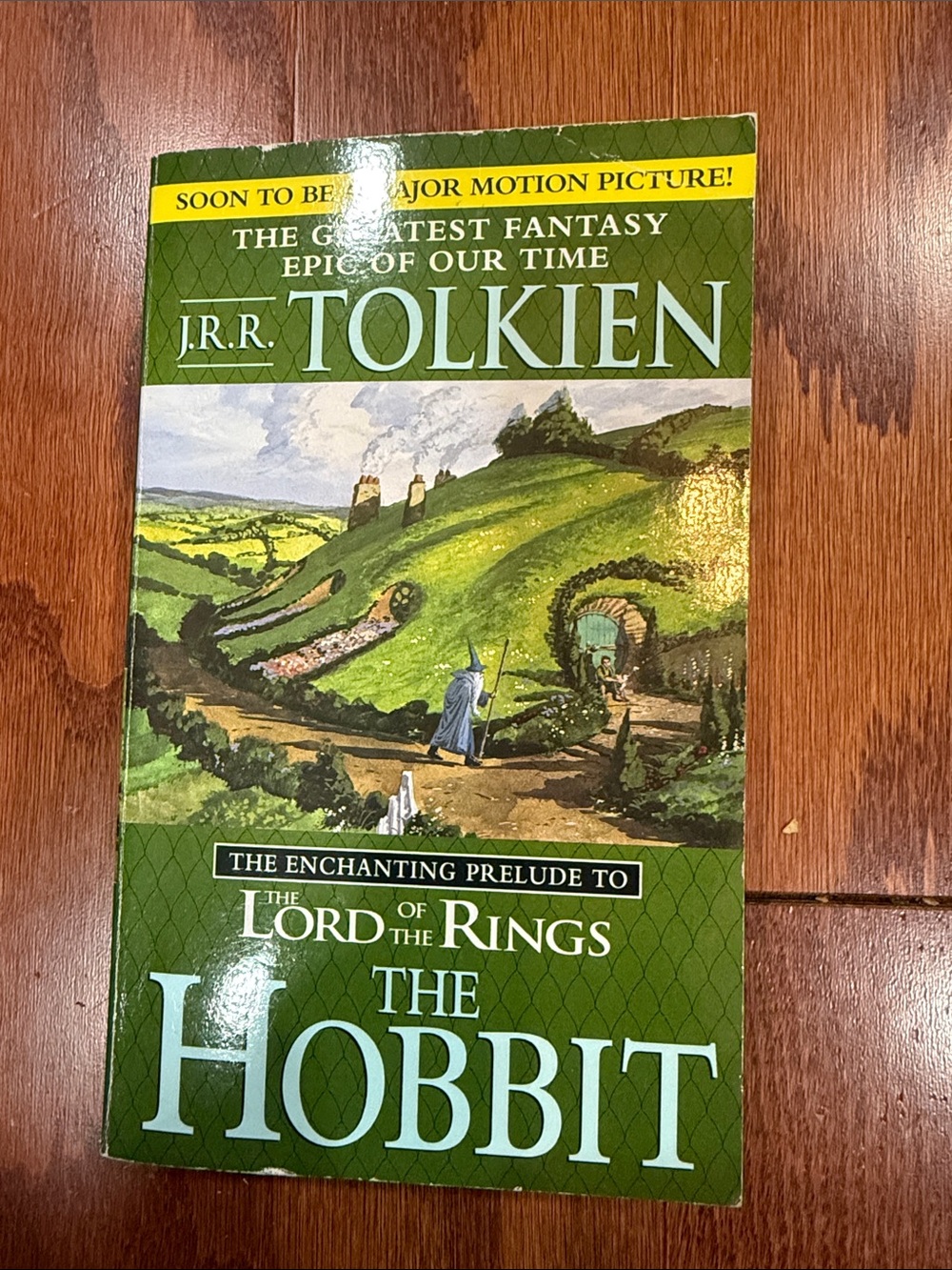 J.R.R. Tolkien The Hobbit Paperback Movie Tie-In Fantasy Classic